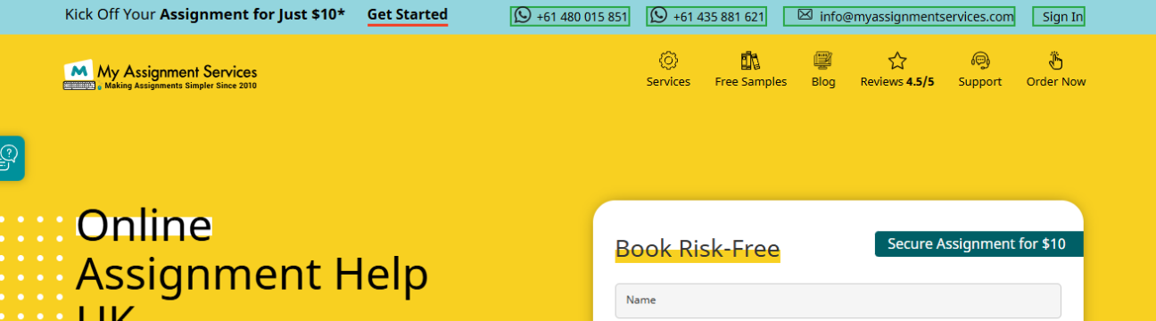 My Assignment My Assignment Services UK