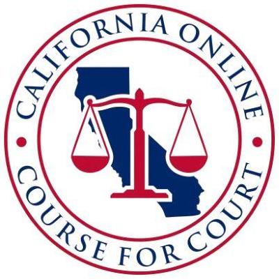 California Online Course For  Court